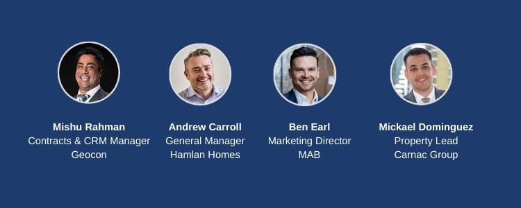 Meet our panellists - Carnac Group's webinar on how to rethink your homebuilding business for a digital future